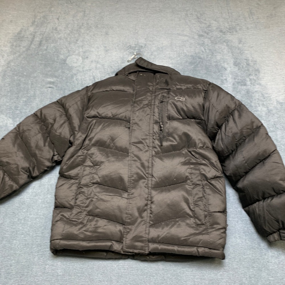 CB Sports Arctic Weather Protection Puffer Jacket Boys 5/6 Black Lined Hooded